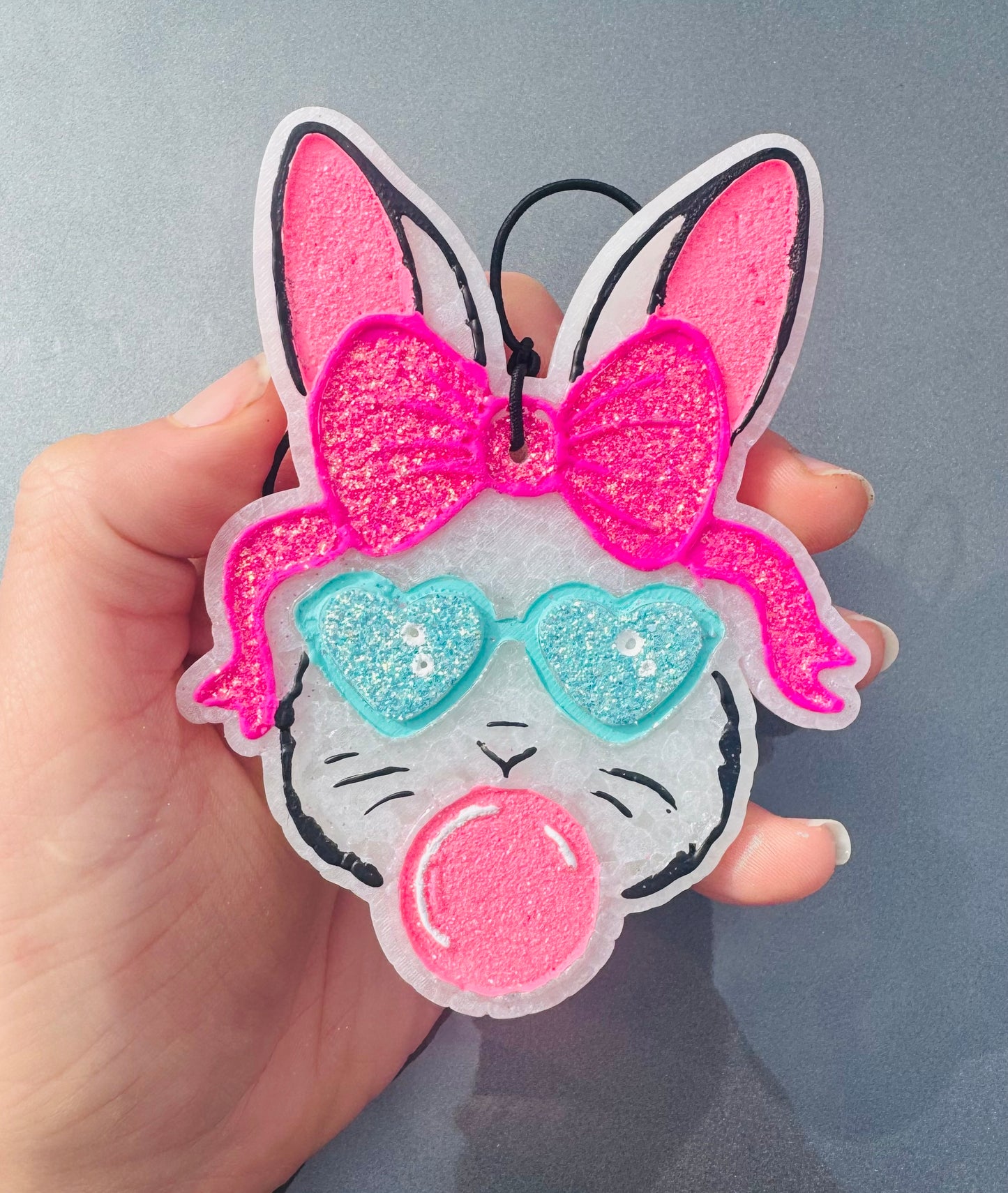 Bunny w sunglasses(Spiced Mahogany)