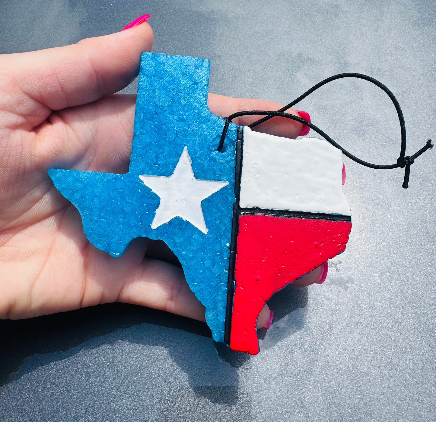 Texas flag freshie