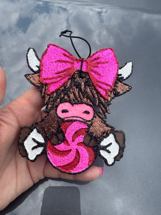 Candy Highland Cow(Bubbly Toast)