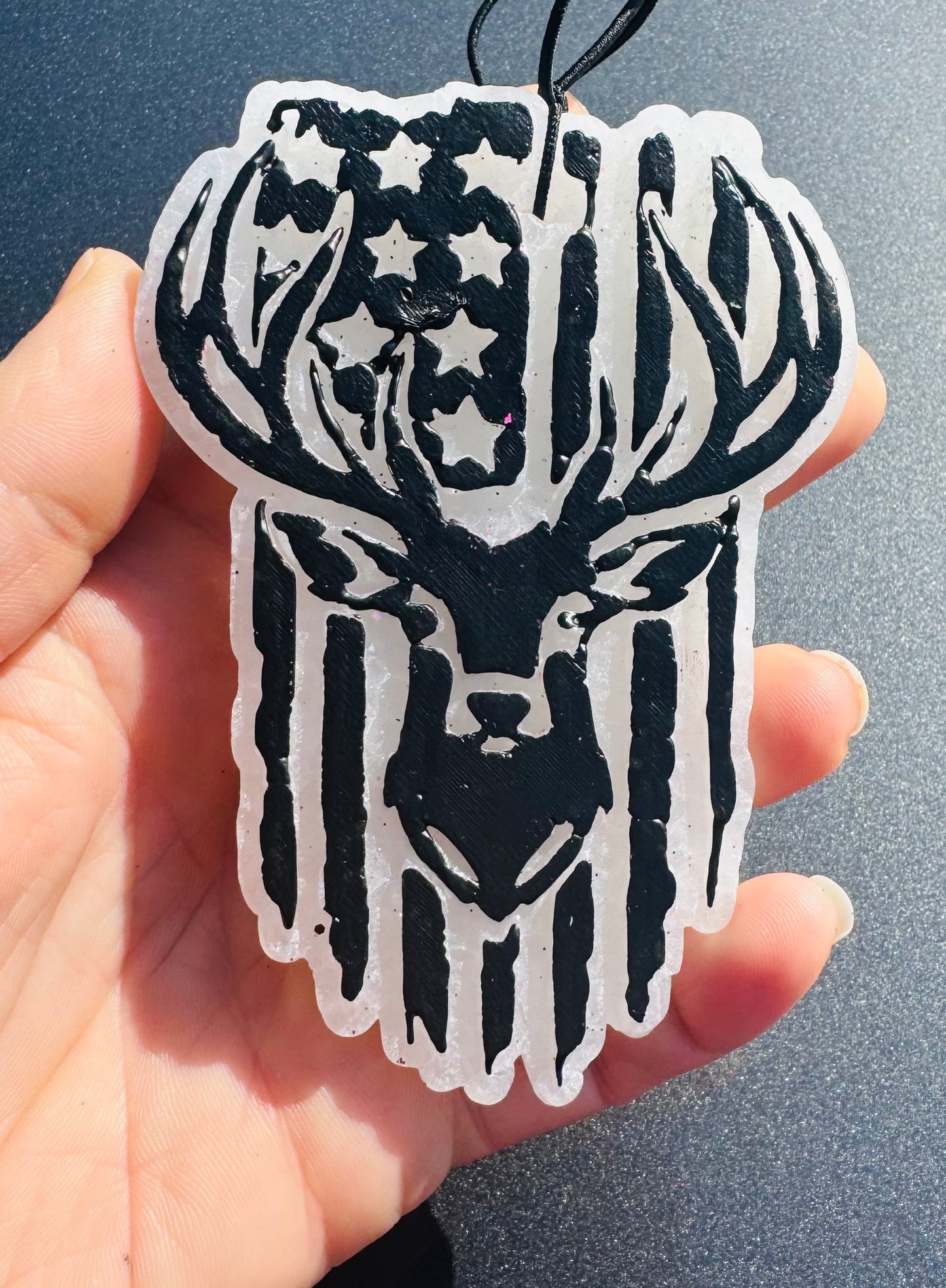 Black Deer flag(Spiced Mahogany)