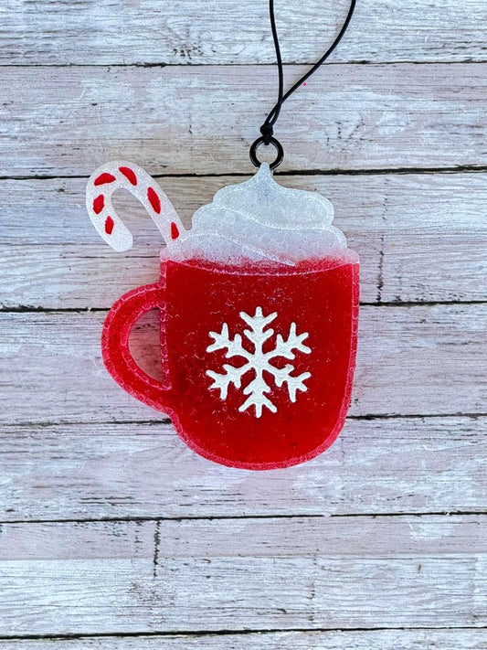 Red Christmas mug