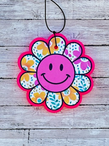 Pink Smiley Flower