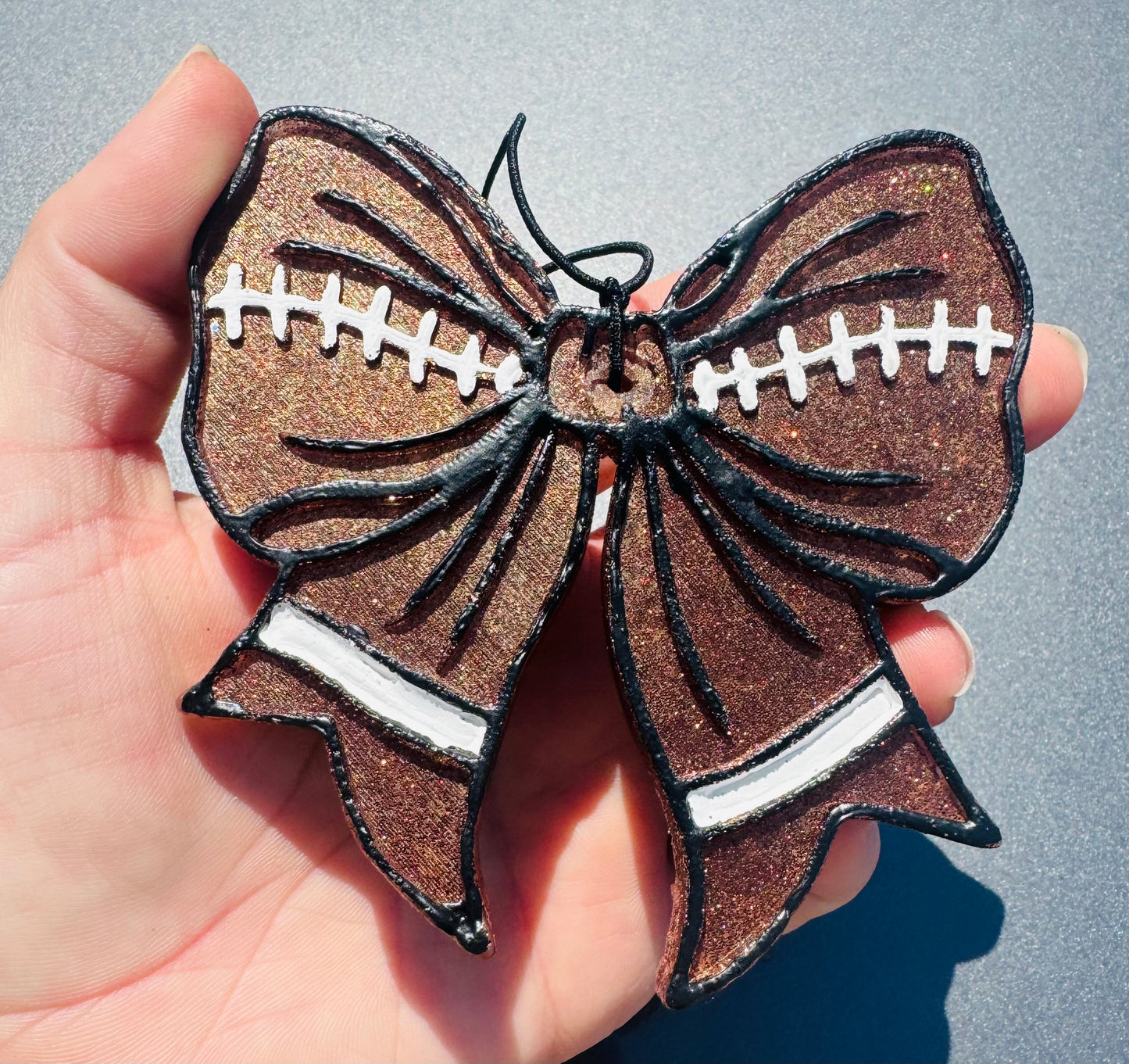 Football bow(Smells like Fall)