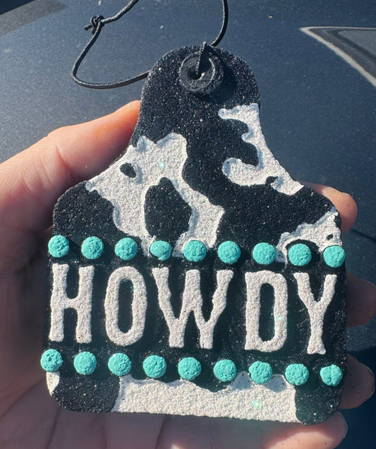 Howdy Cowtag(Spiced Mahogany)