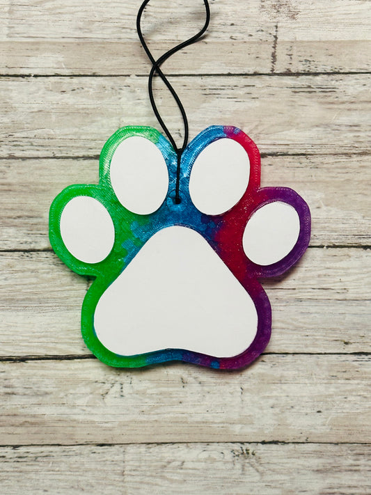 Ombré Paw print