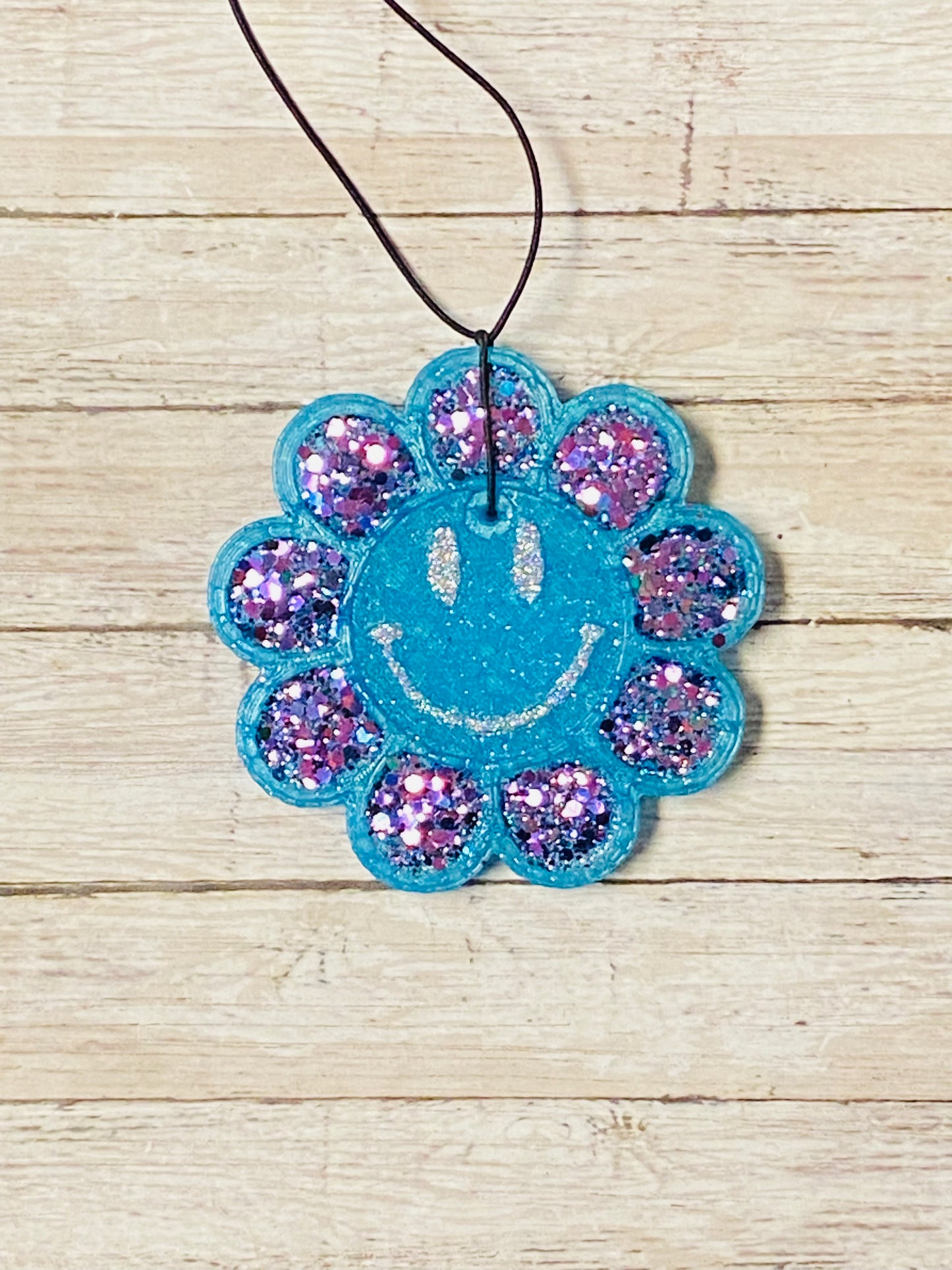 Blue Smiley flower